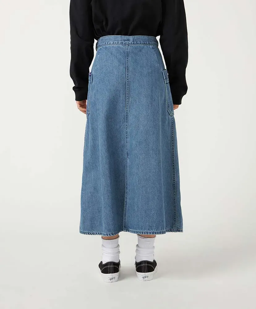 Denim Field Skirt