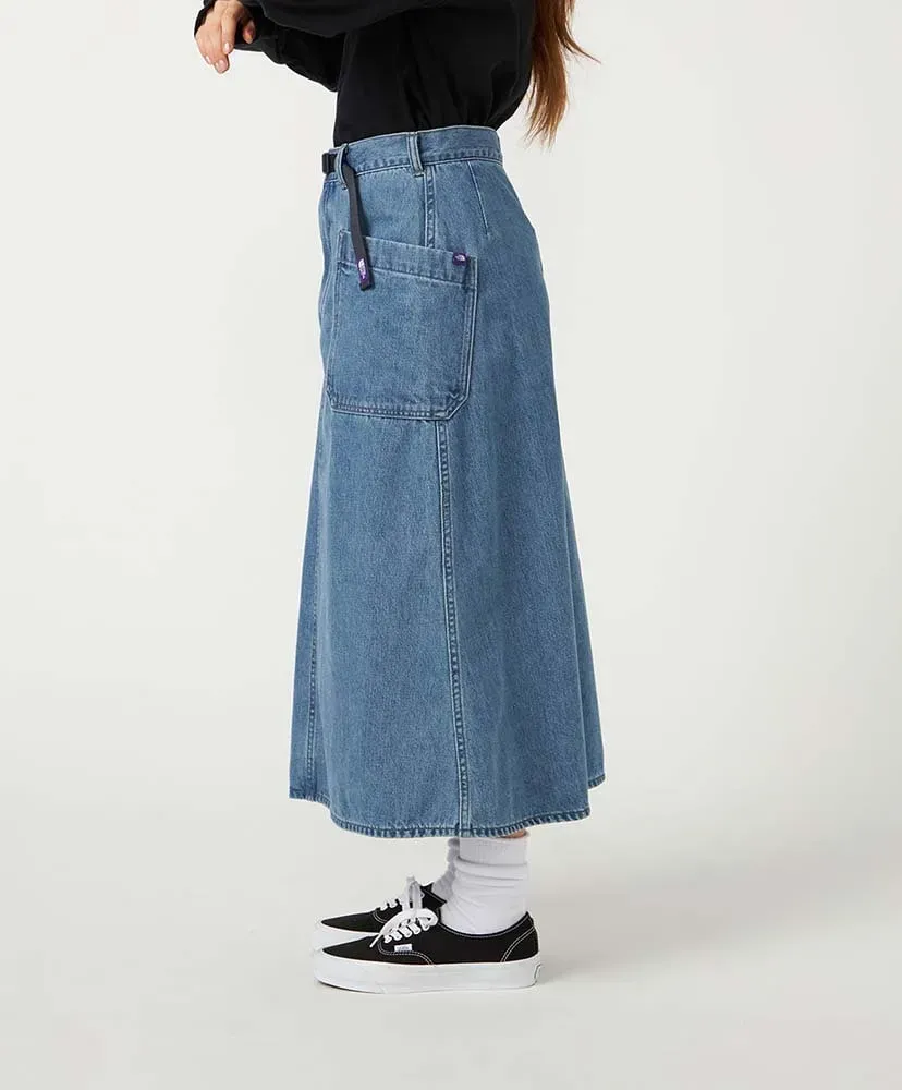 Denim Field Skirt