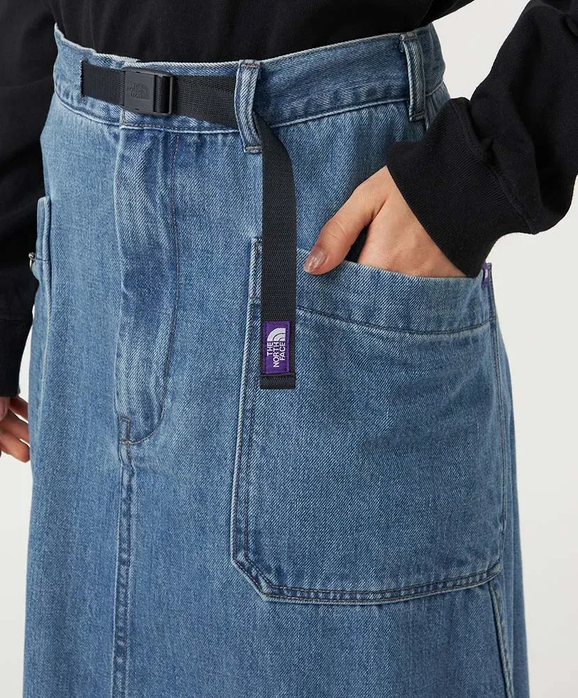Denim Field Skirt