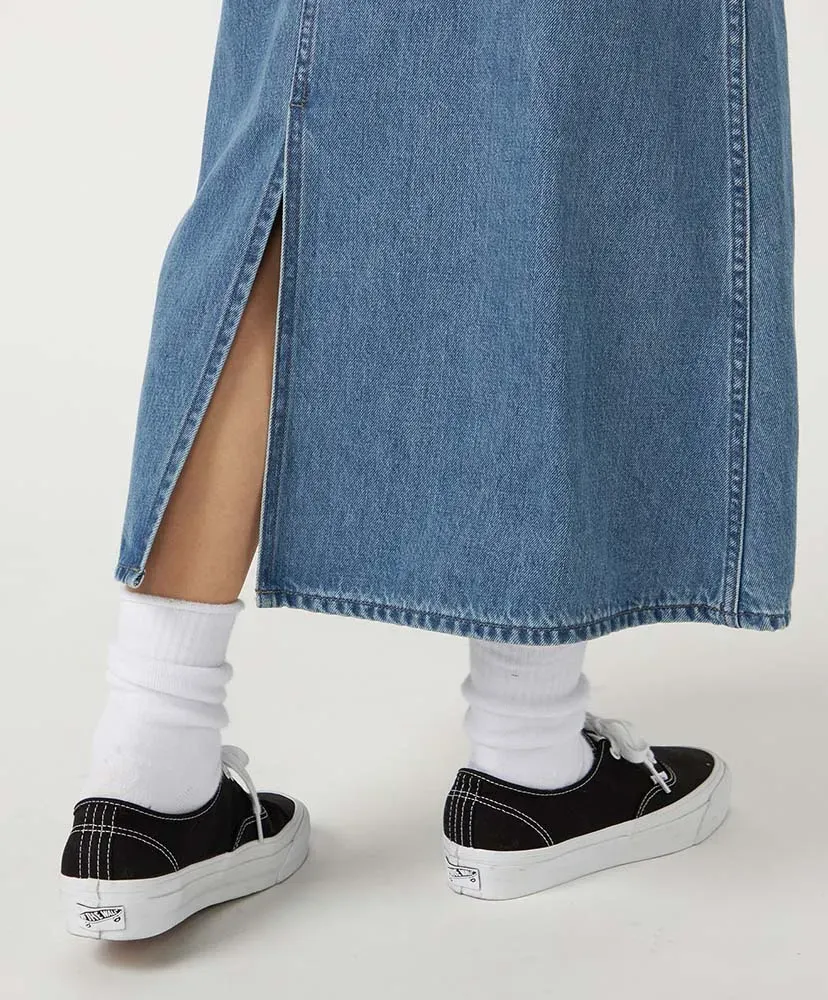 Denim Field Skirt