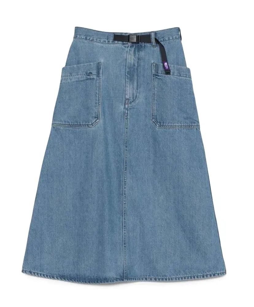 Denim Field Skirt