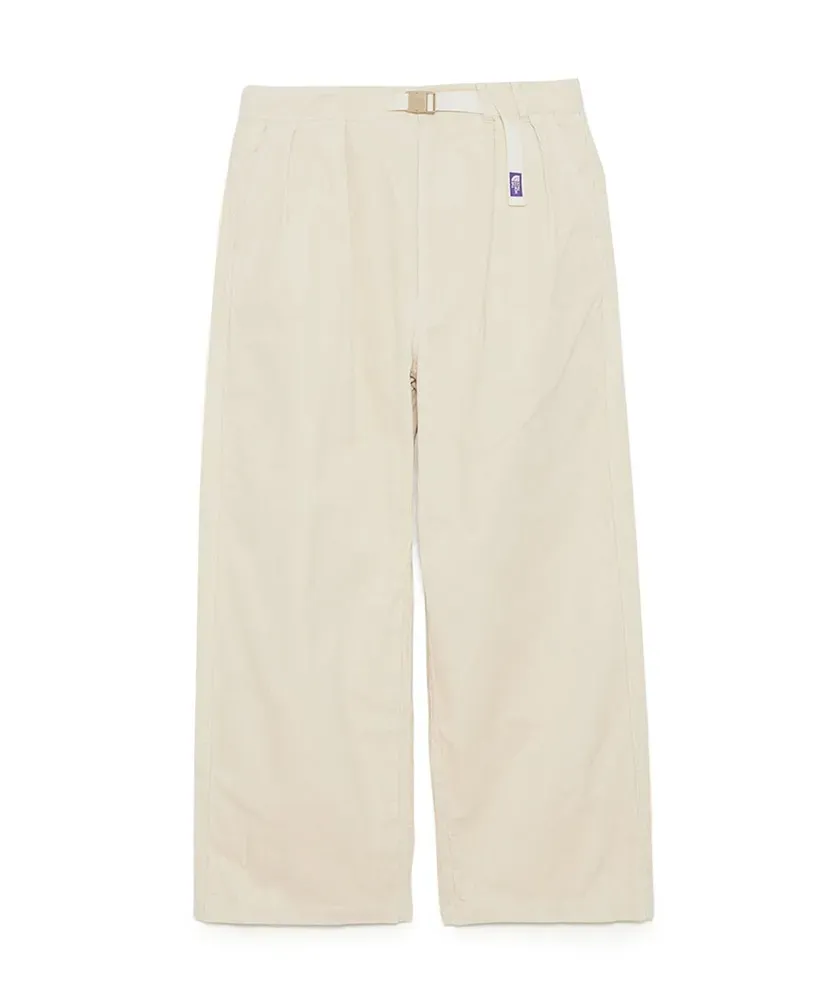 Corduroy Wide Straight Field Pants