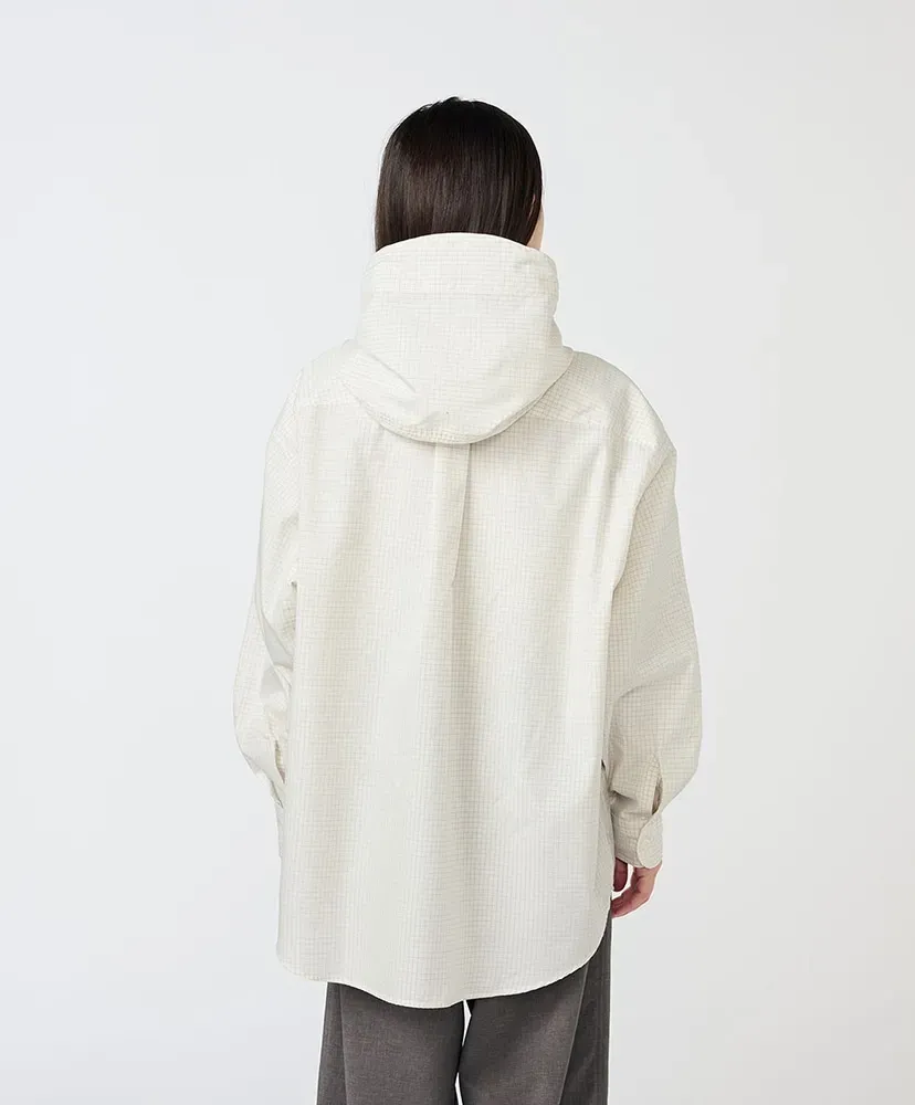 Graph Check Mountain Hooded Shirt