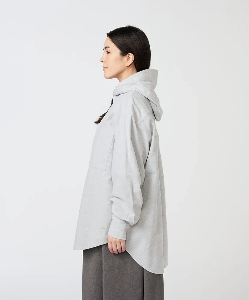 Flannel Mountain Hooded Shirt