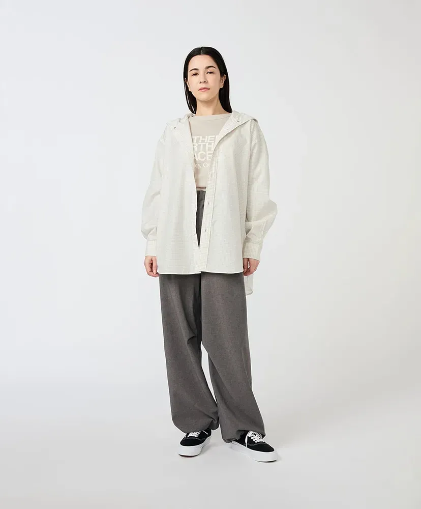 Graph Check Mountain Hooded Shirt