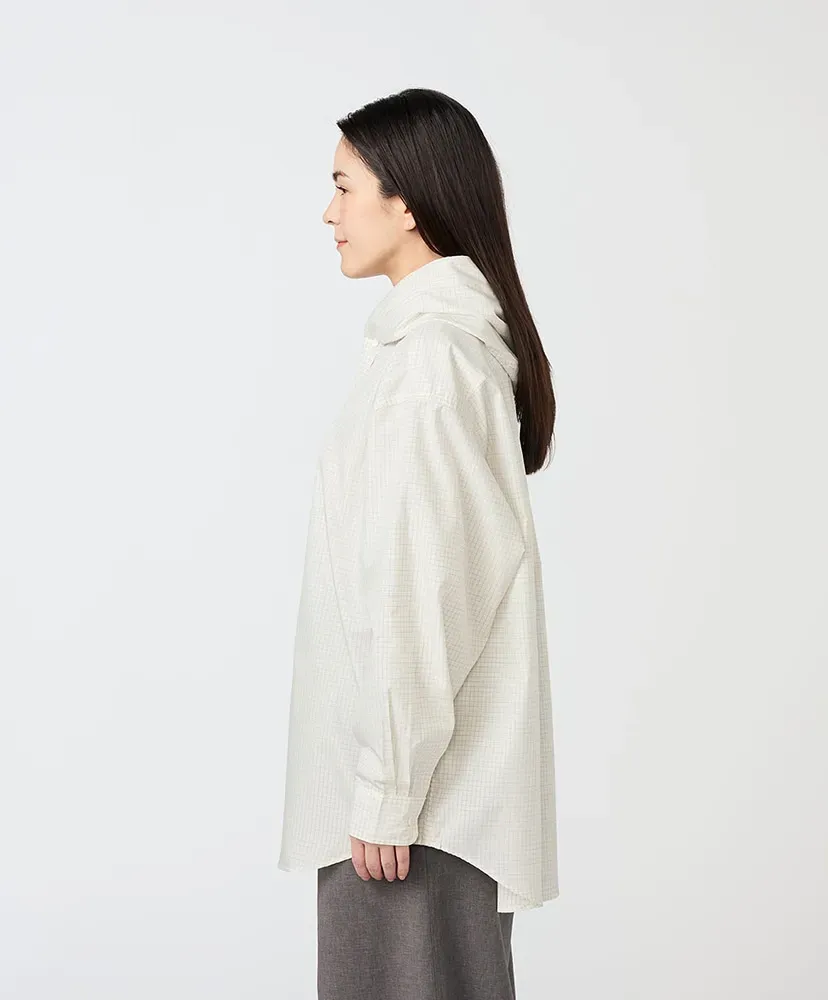 Graph Check Mountain Hooded Shirt