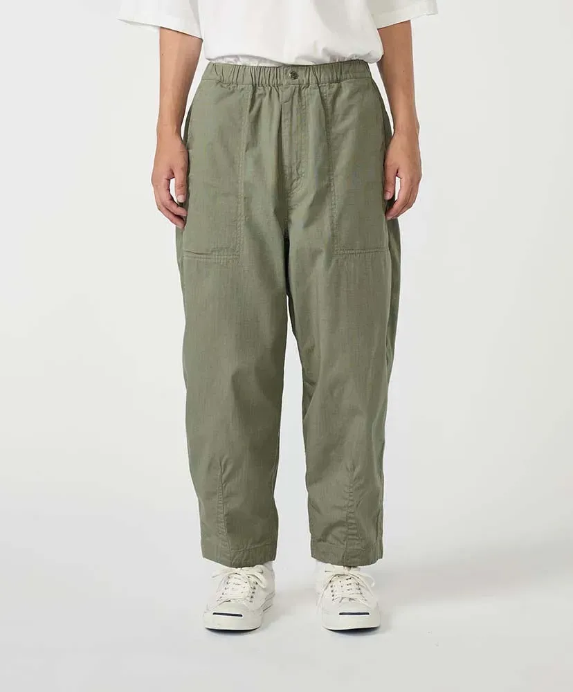 Ripstop Wide Cropped Field Pants