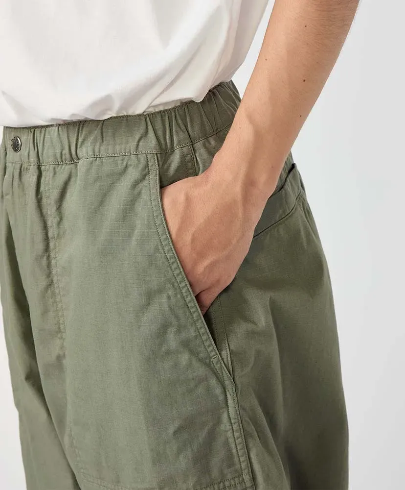 Ripstop Wide Cropped Field Pants
