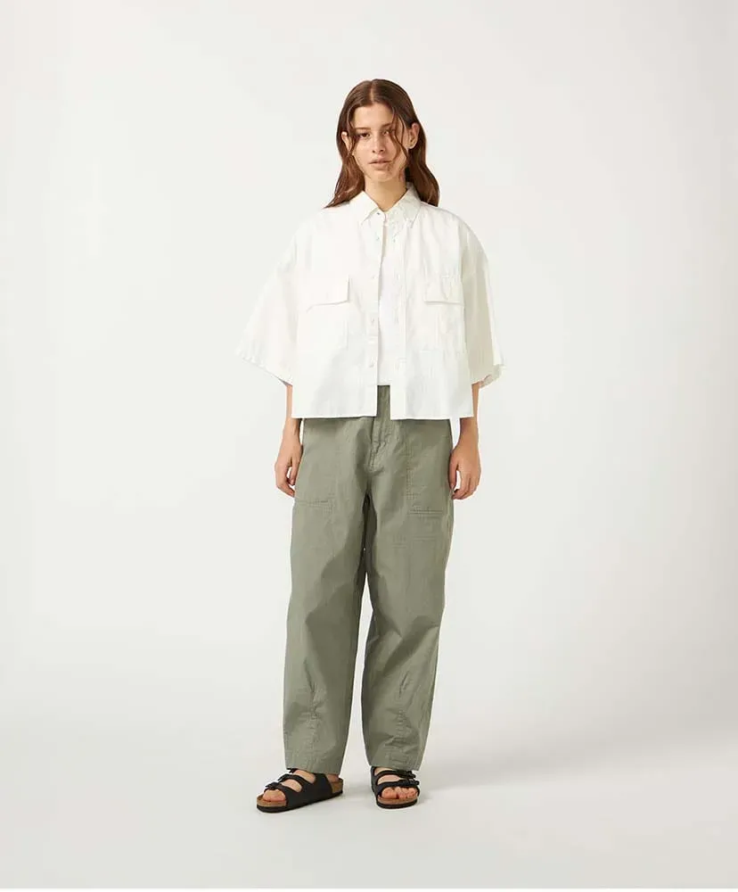 Ripstop Wide Cropped Field Pants