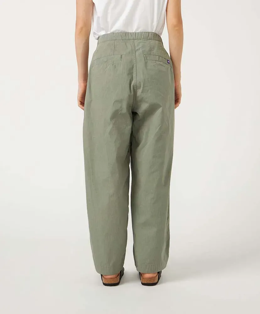 Ripstop Wide Cropped Field Pants