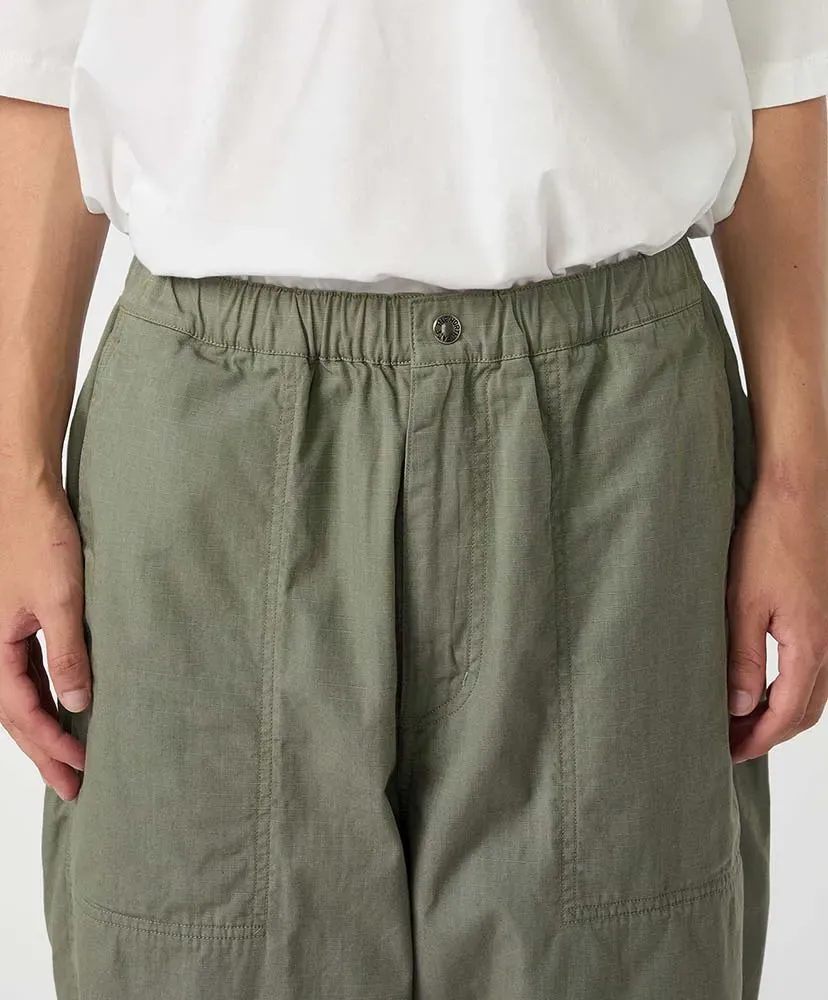 Ripstop Wide Cropped Field Pants