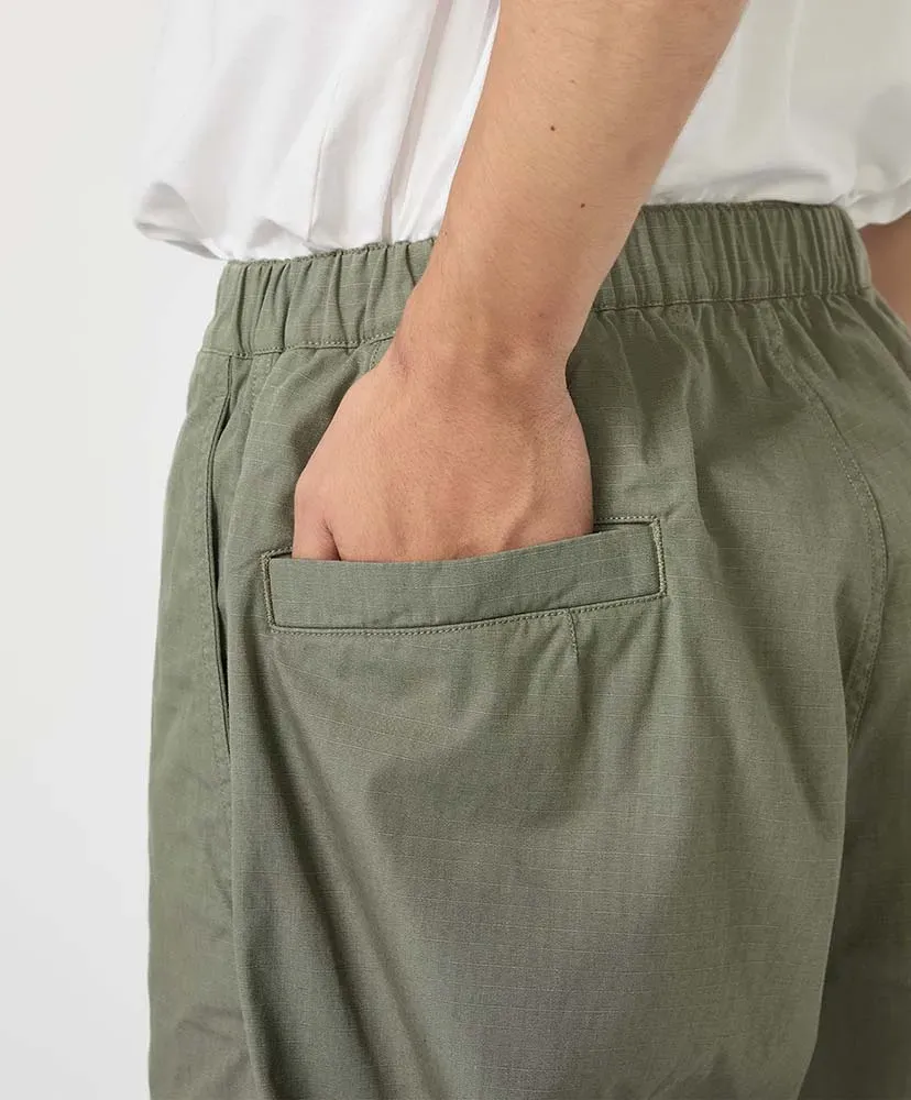 Ripstop Wide Cropped Field Pants