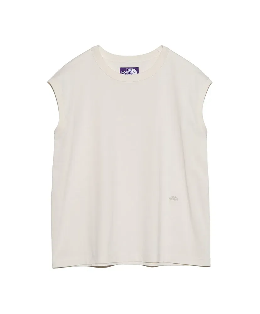 Cotton Jersey Sleeveless Tee
