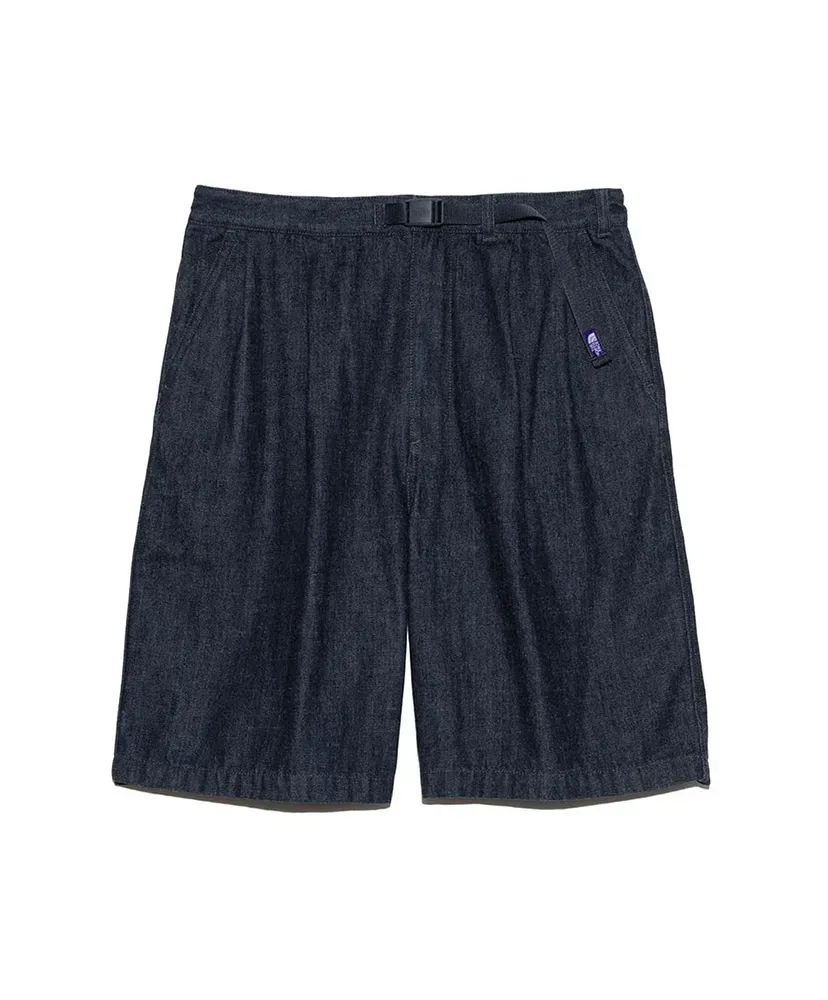 Denim Tuck Field Shorts