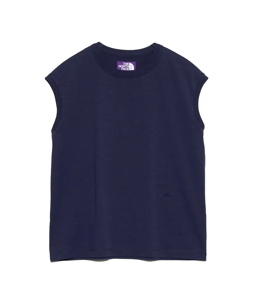Cotton Jersey Sleeveless Tee