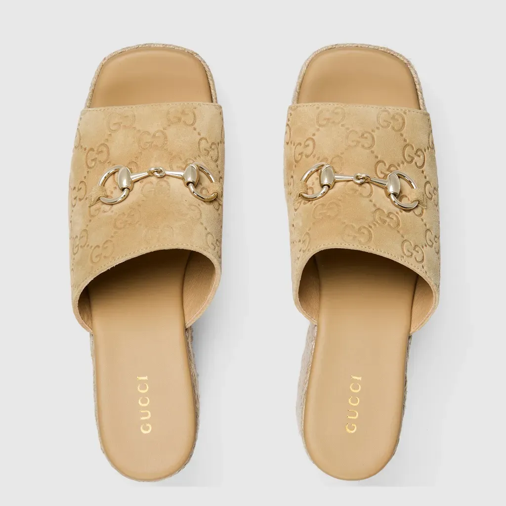 Platform Espadrille With Horsebit