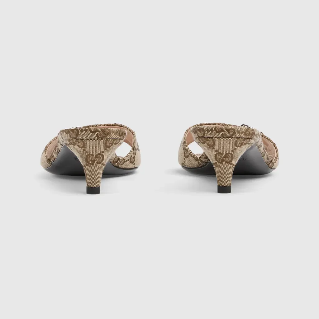Slide Sandal With Horsebit