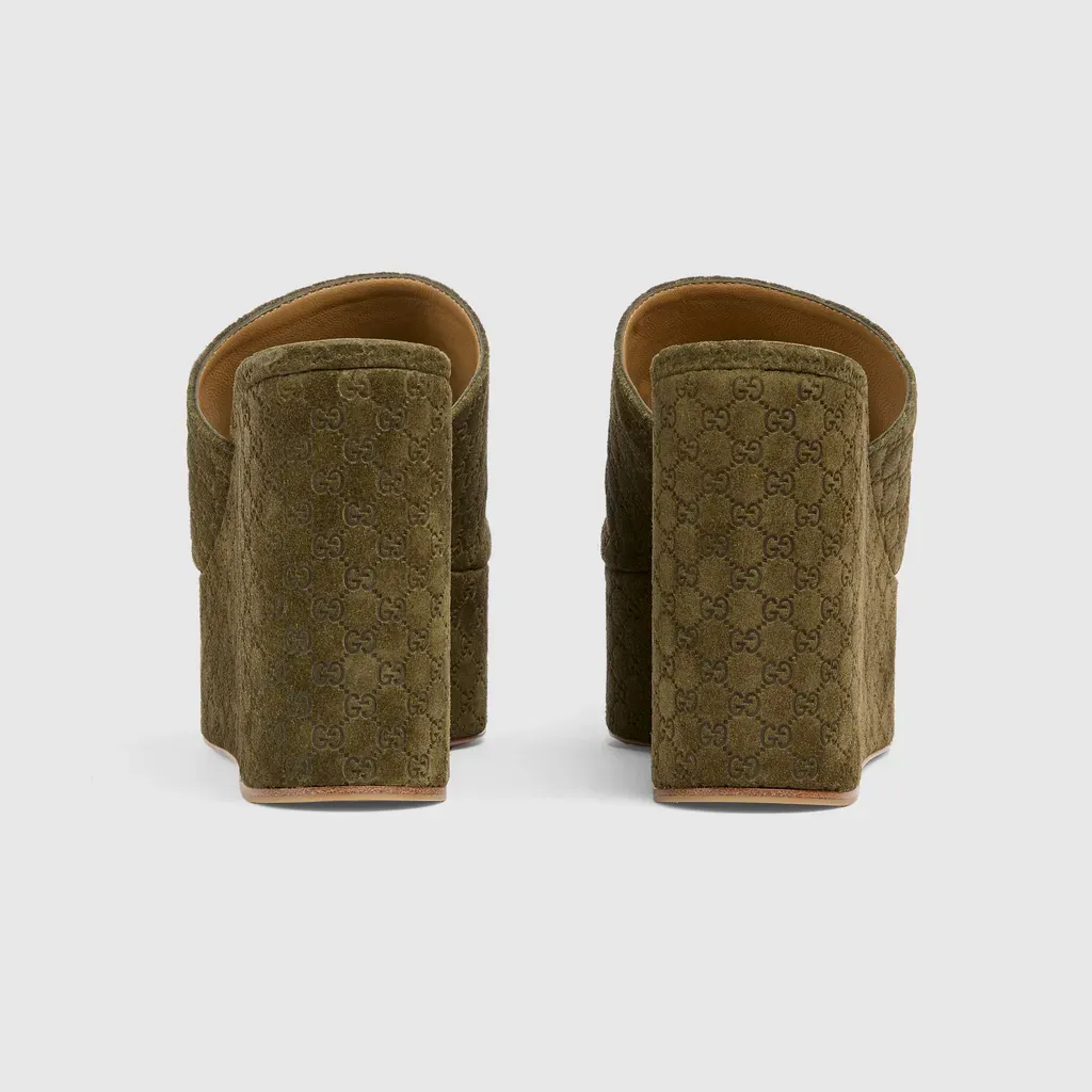 Wedge Sandal With Horsebit