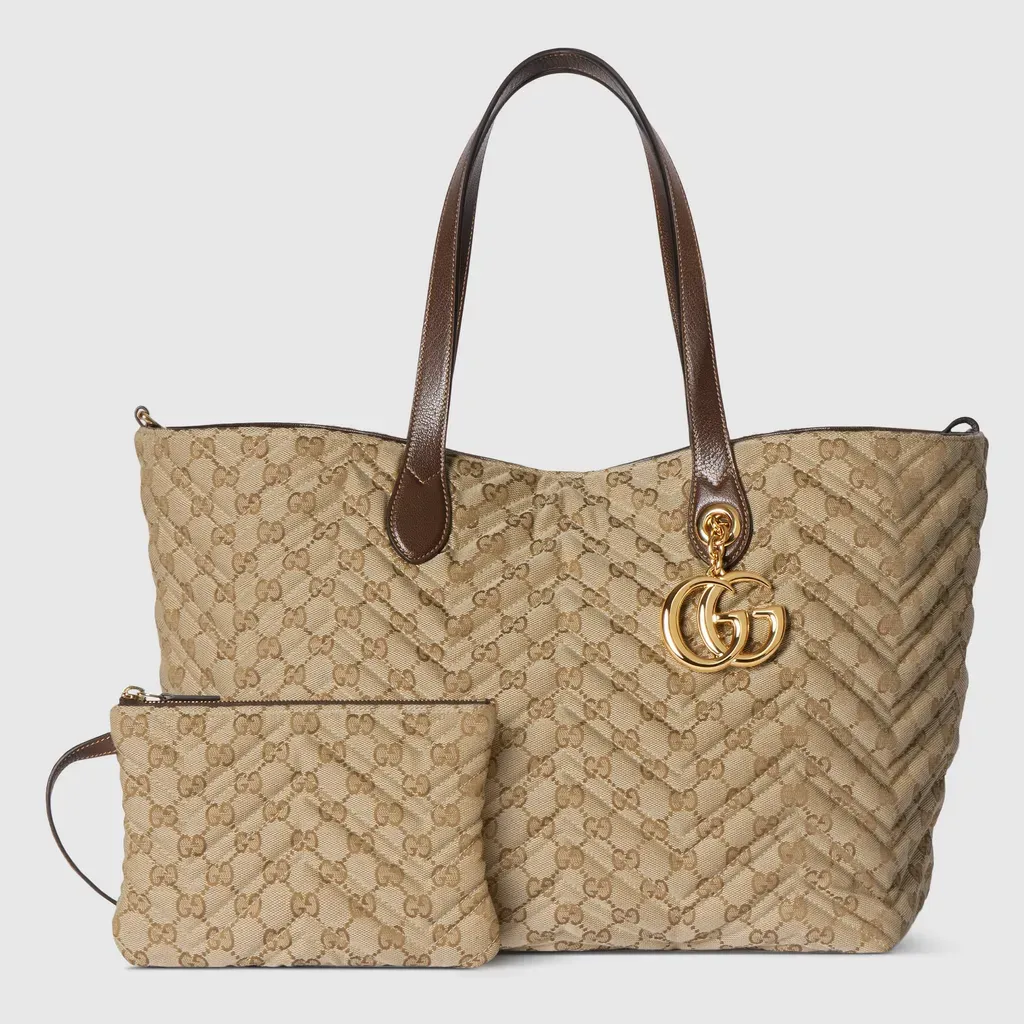 Gg Marmont Large Tote Bag
