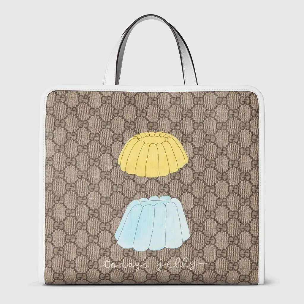 Children's Printed Gg Tote Bag