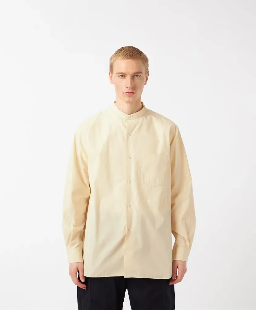 Band Collar Wind Shirt