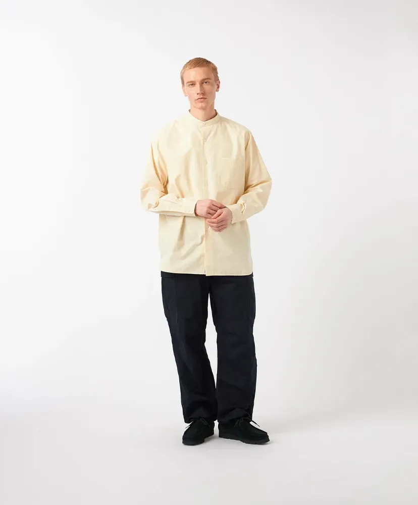 Band Collar Wind Shirt