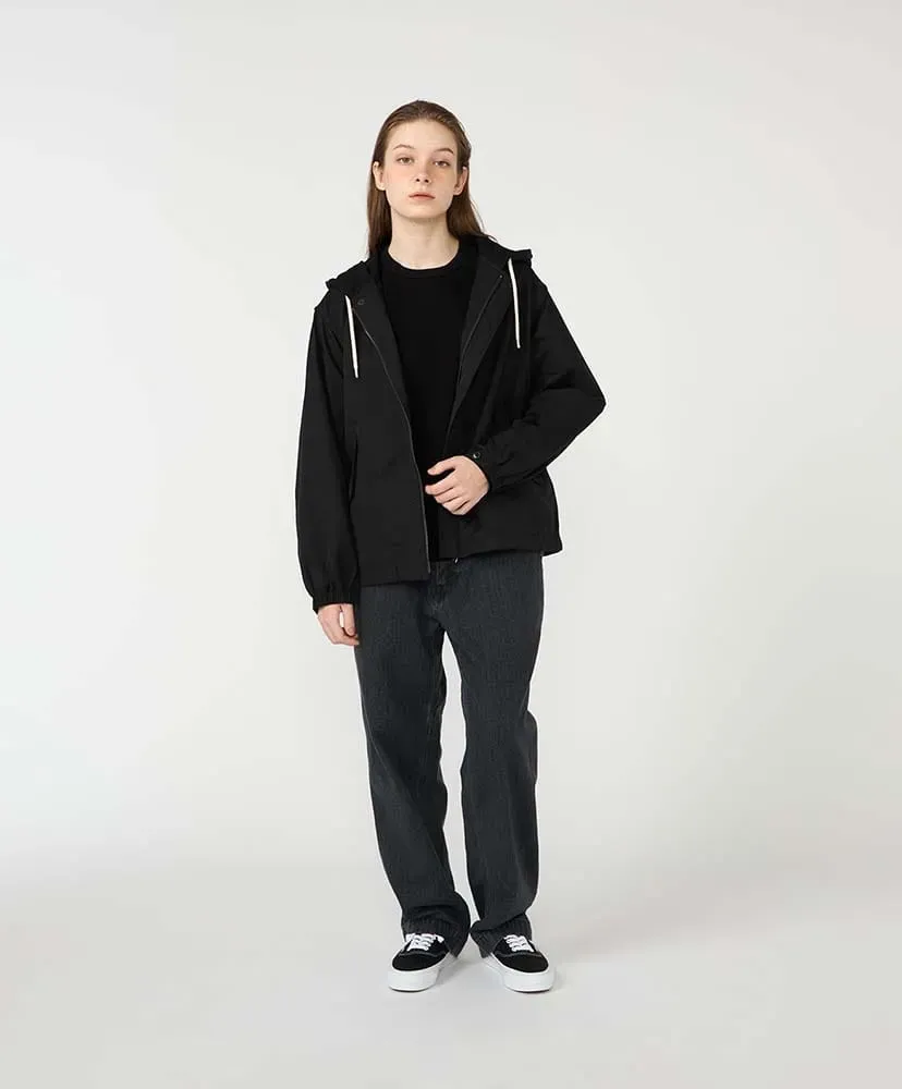 Nylon Twill Hooded Jacket