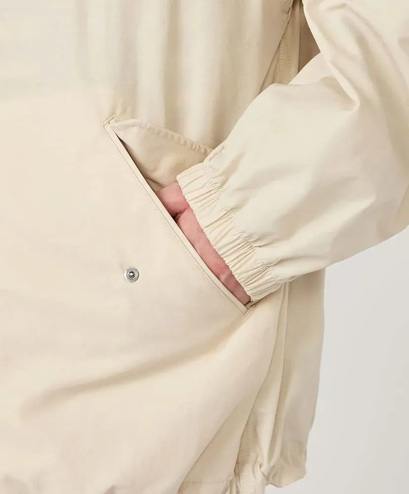 Nylon Twill Hooded Jacket