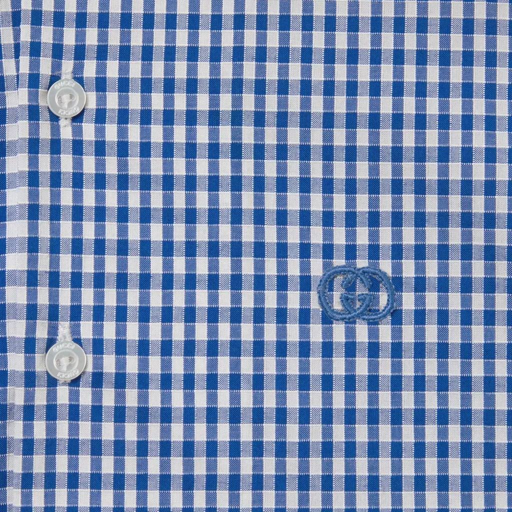 Baby Gingham Cotton Shirt