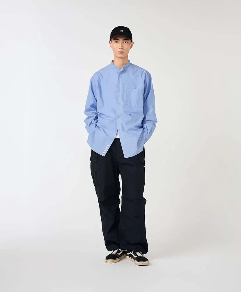Band Collar Wind Shirt