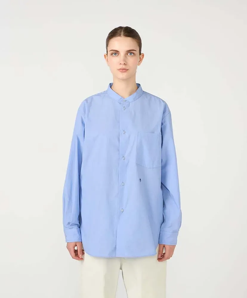 Band Collar Wind Shirt
