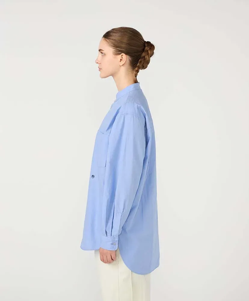 Band Collar Wind Shirt