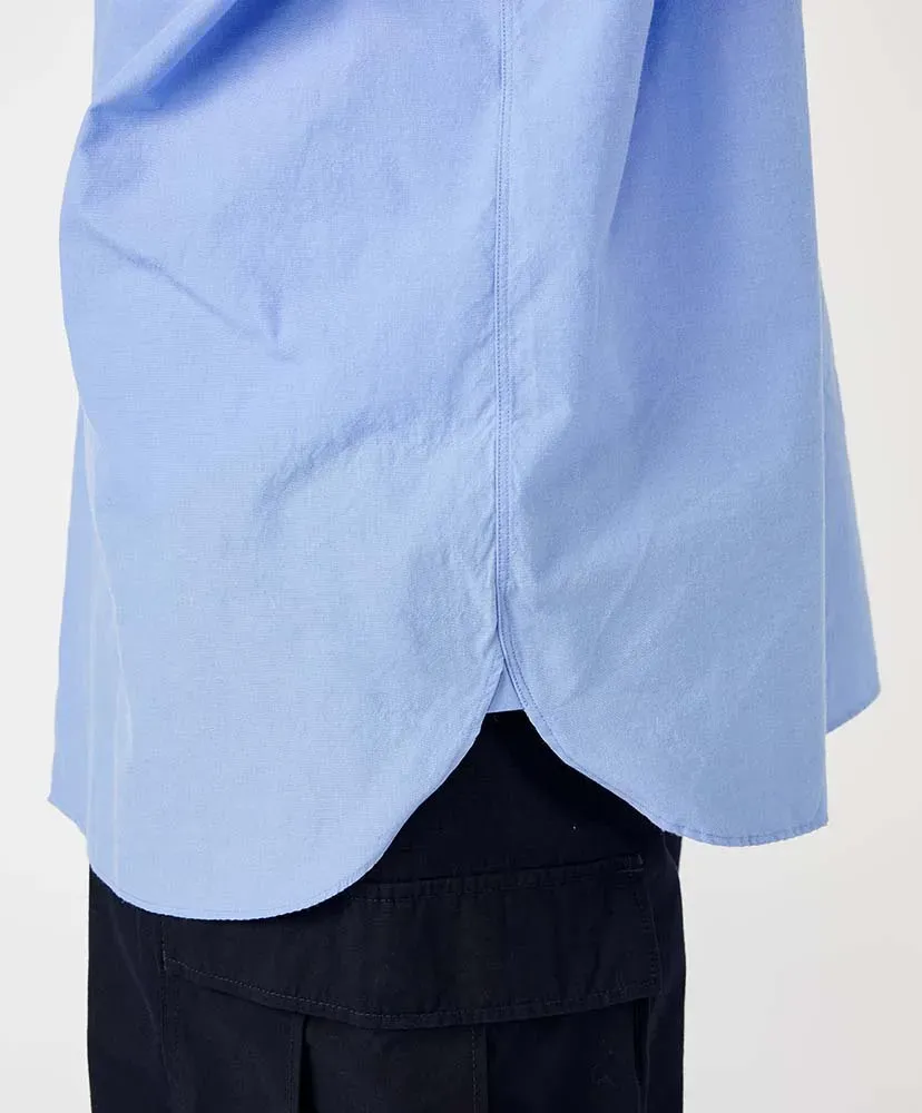 Band Collar Wind Shirt