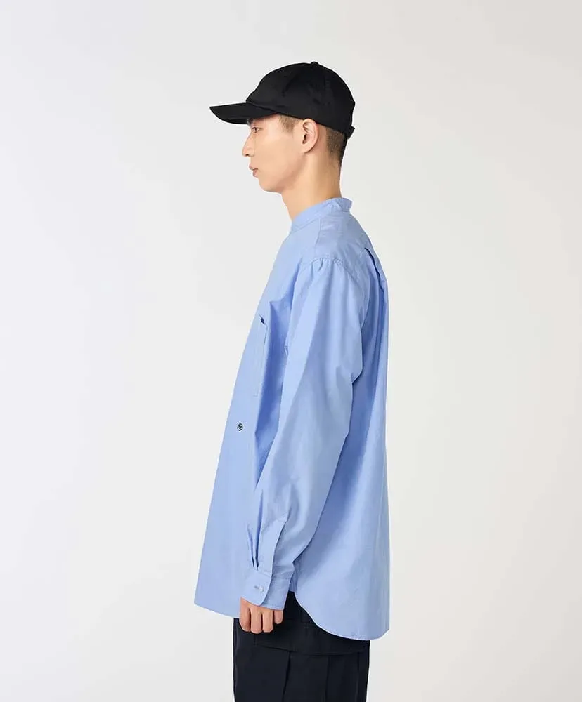 Band Collar Wind Shirt