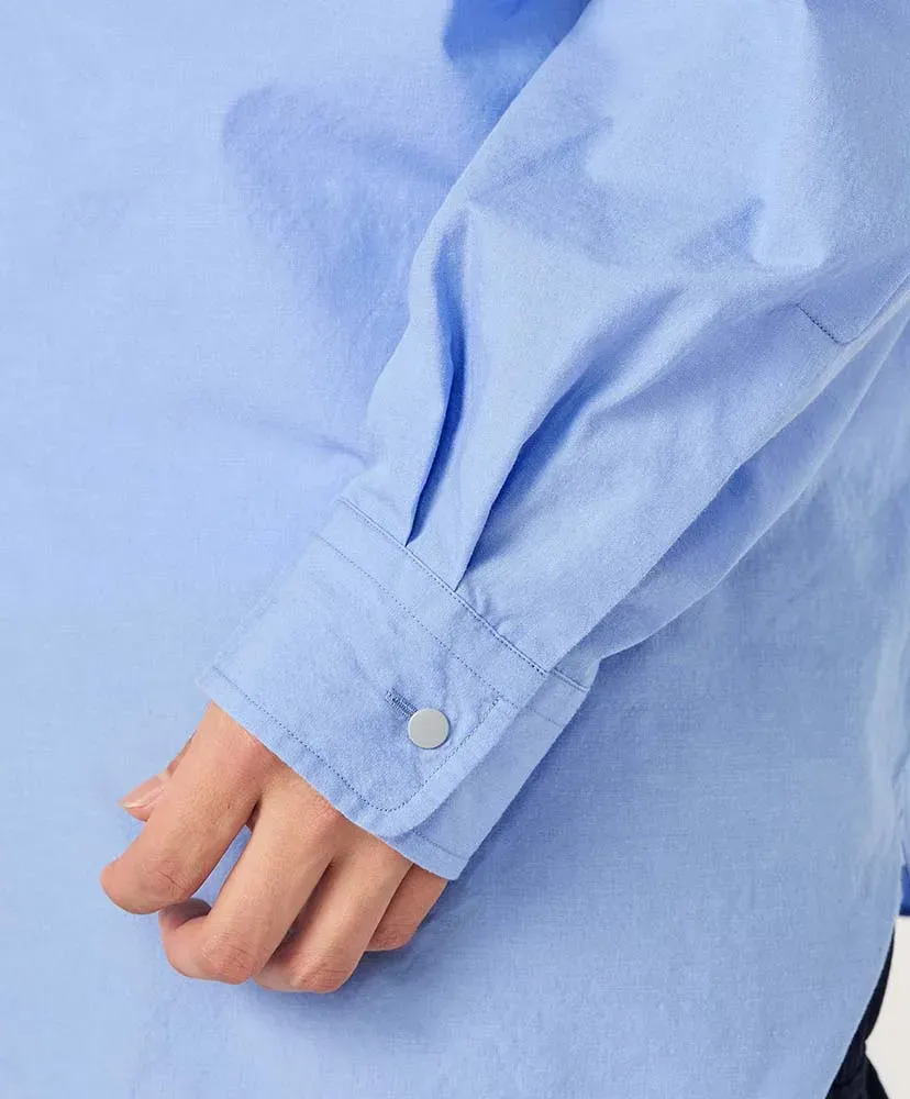 Band Collar Wind Shirt