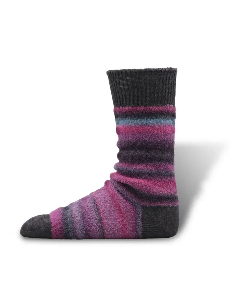 Alpaca Ombre Boucle Socks
