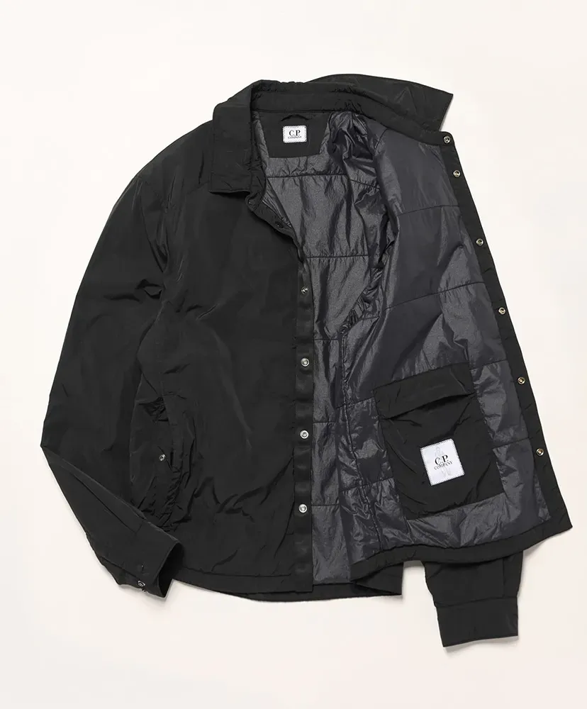 Overshirt Padded In Chrome-R