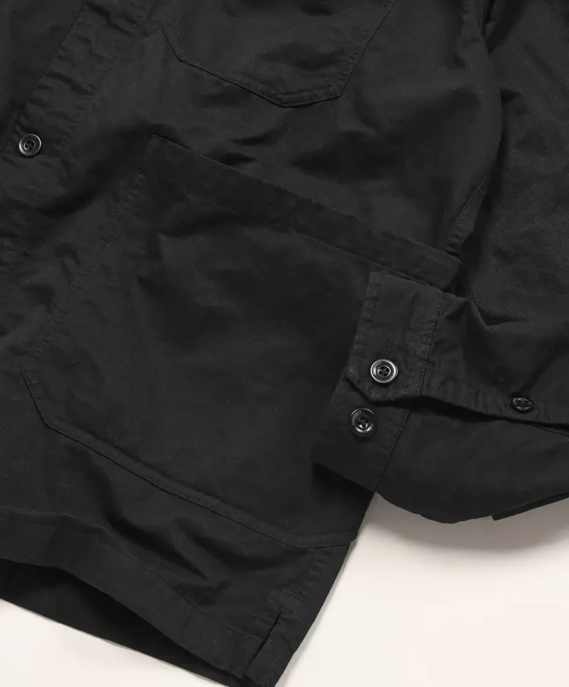 Overshirt In Diag Flatt Nylon