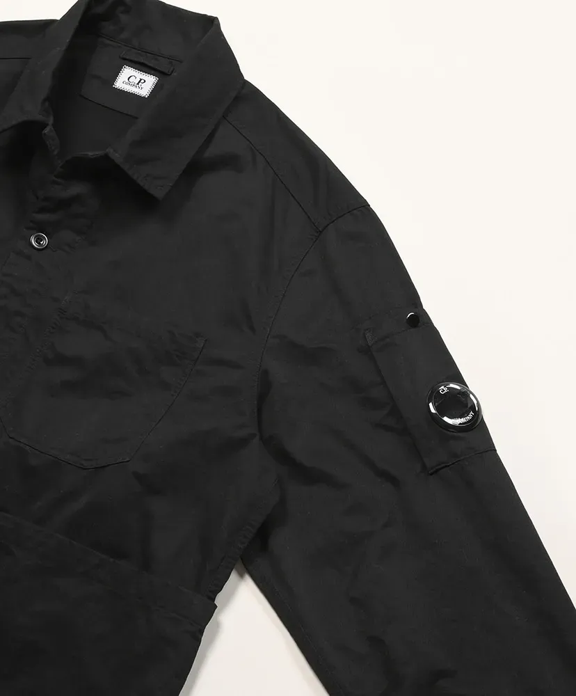 Overshirt In Diag Flatt Nylon
