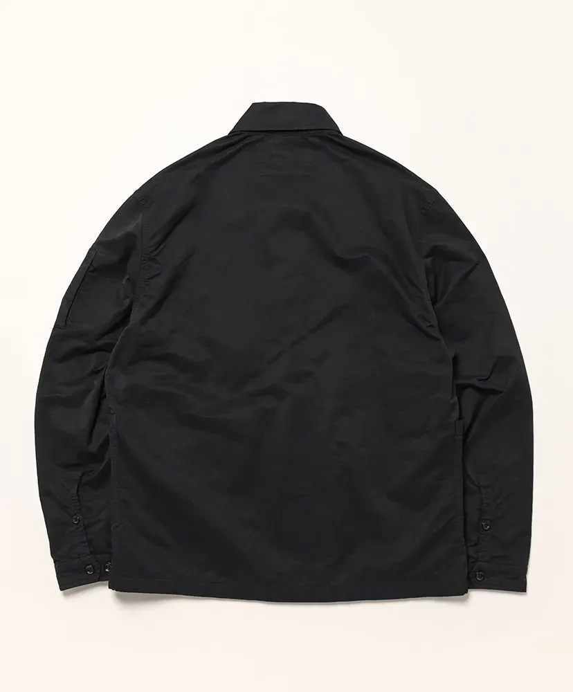 Overshirt In Diag Flatt Nylon
