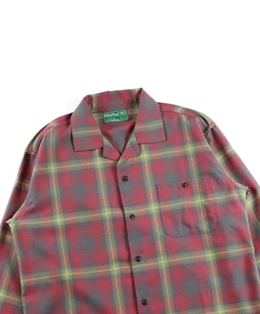 Open Collar L/S