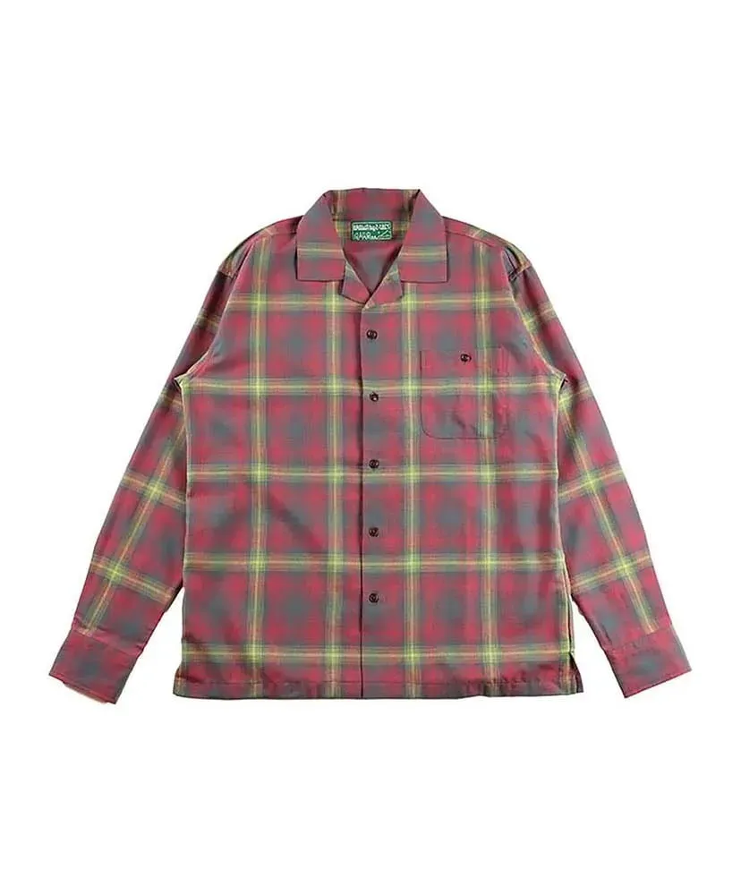 Open Collar L/S