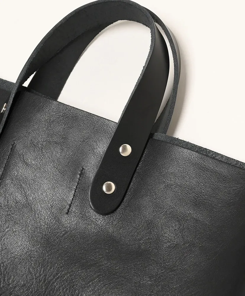 Delivery Tote Medium - Shrink Leather