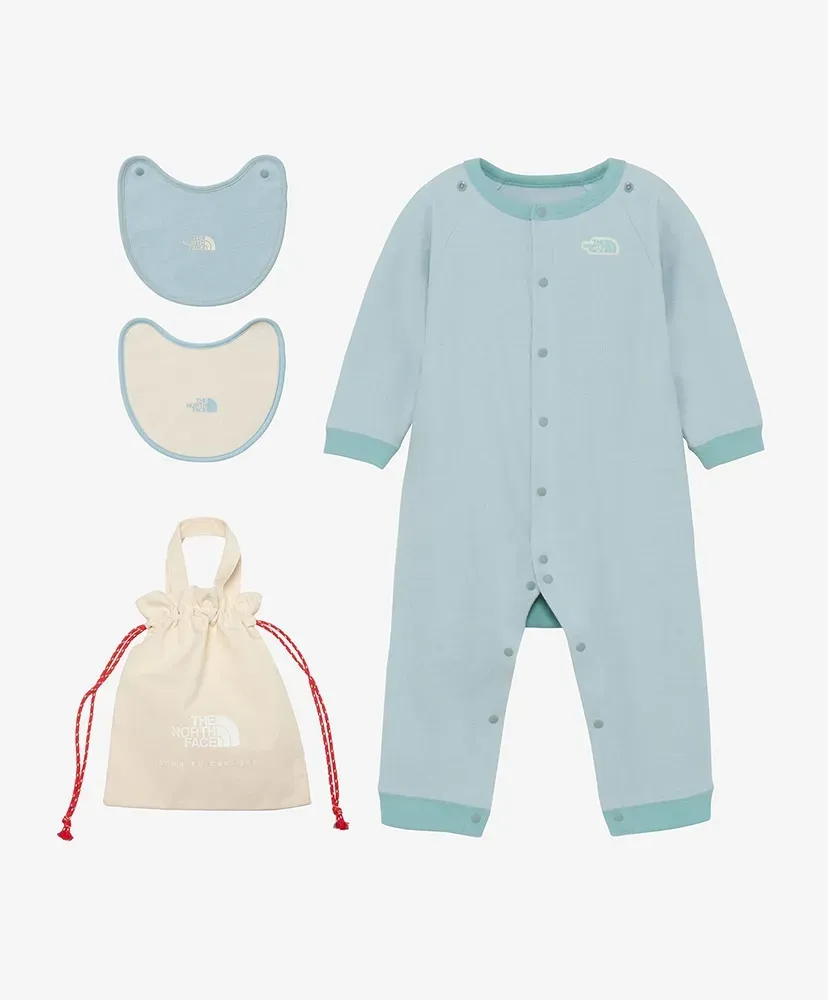 Long Sleeved Rompers & 2P Bib