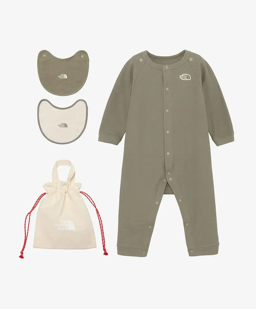 Long Sleeved Rompers & 2P Bib