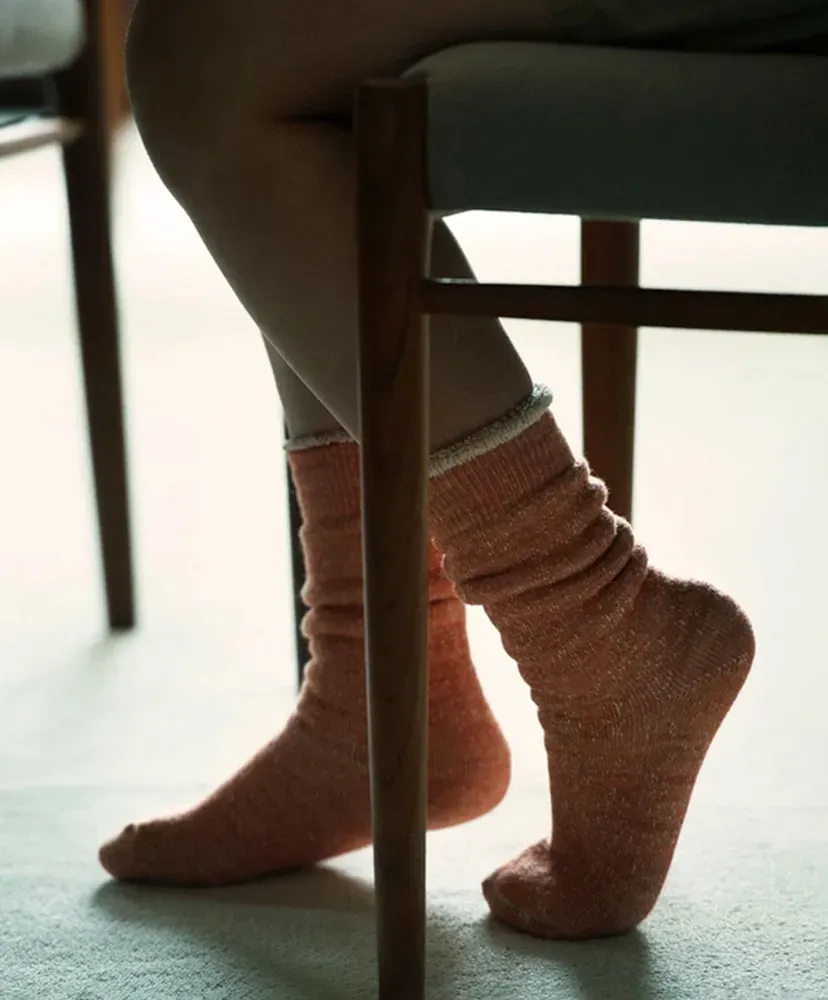 Double Face Crew Socks