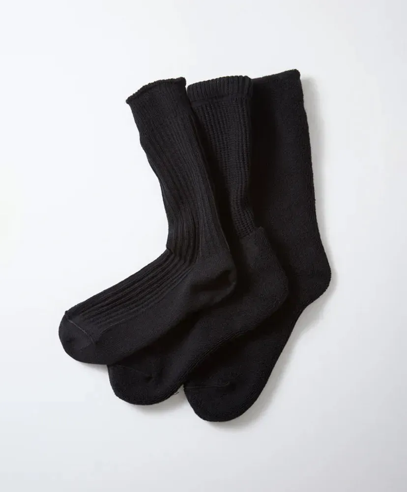 Organic Daily 3 Pack Crew Socks