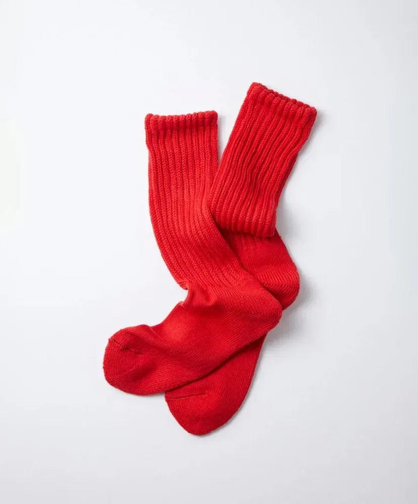 Loose Pile Crew Socks