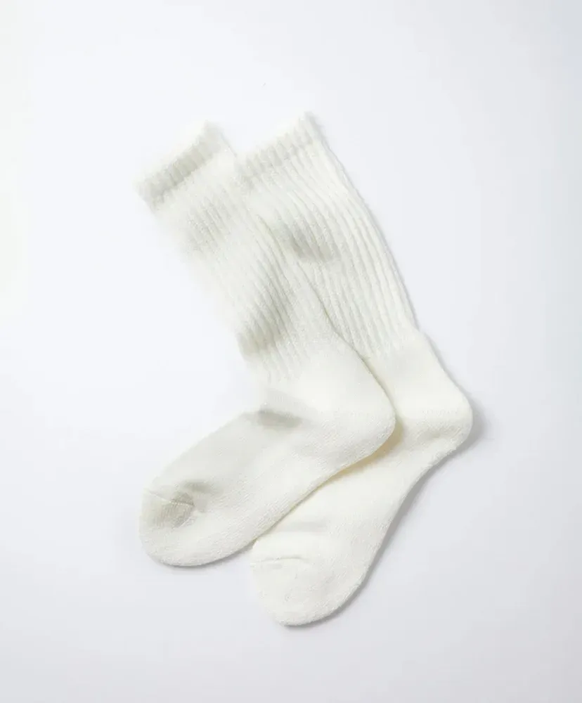 Loose Pile Crew Socks