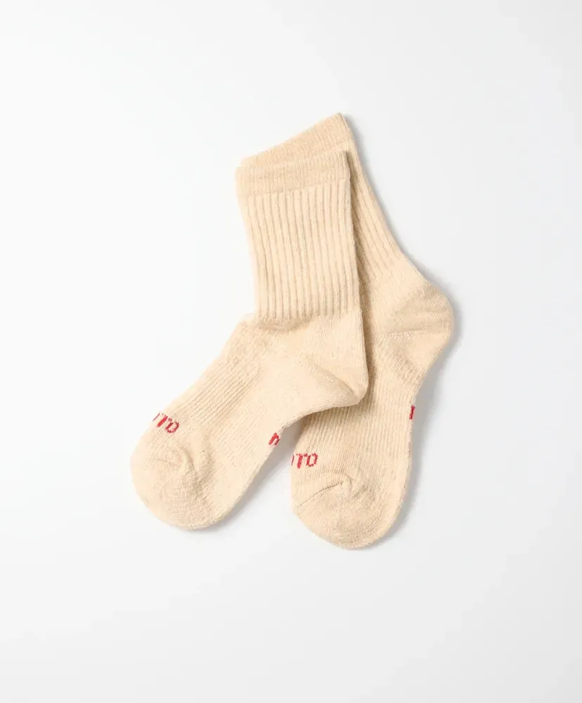 Double Face Mini Crew Socks Organic Cotton